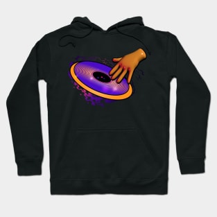 electrifying DJ's hand Hoodie